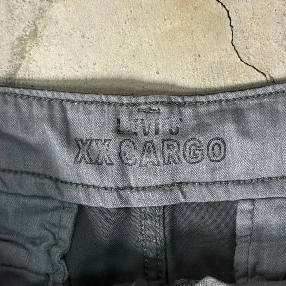 Levi's XX Cargo Taper Pants Gray W29 L32 Men's